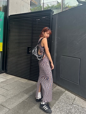 上原優香さん（レディース・163cm）の春コーディネート