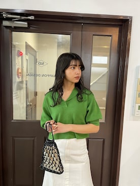 上原優香さん（レディース・163cm）の春コーディネート