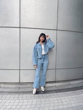 上原優香さん(レディース・163cm)の春コーディネート