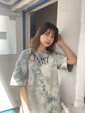 上原優香さん（レディース・163cm）の春コーディネート