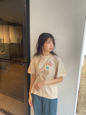 上原優香さん（レディース・163cm）の夏コーディネート