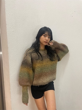 上原優香さん(レディース・163cm)の秋コーディネート