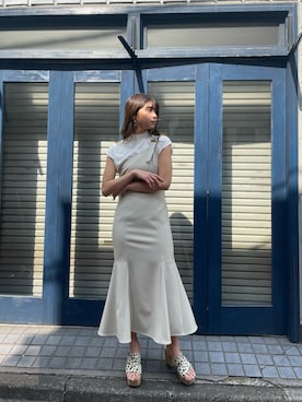 上原優香さん(レディース・163cm)の夏コーディネート