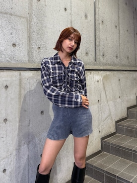 「アイテム（シューズ）」を使った、宇田川優香さん（骨格ウェーブ・レディース・163cm）の夏コーディネート