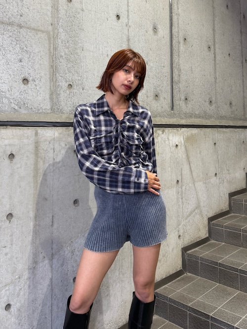 2WAYギャザーシャツ（シャツ/ブラウス）｜MURUA（ムルーア）の