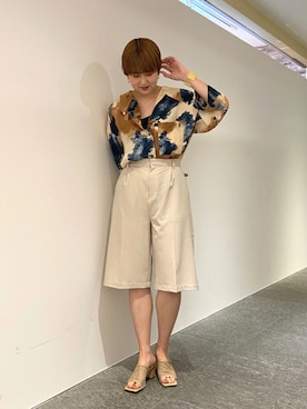 まこさん（レディース・160cm）の夏コーディネート