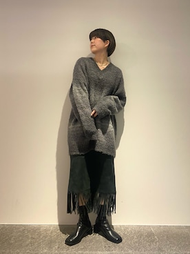 まこさん(レディース・160cm)の秋コーディネート