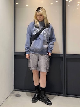 「Midnight Move（ミッドナイトムーブ）のアイテム」を使った、ぬんさん（レディース・169cm）の秋コーディネート