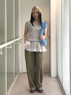 ぬんさん(レディース・169cm)の春コーディネート