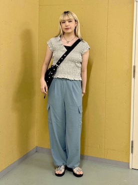ぬんさん(レディース・169cm)の夏コーディネート