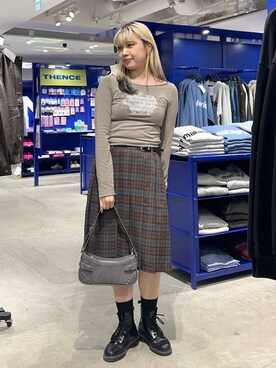 ぬんさん（レディース・169cm）の秋コーディネート