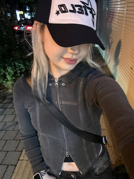 「Midnight Move（ミッドナイトムーブ）のアイテム」を使った、ぬんさん（レディース・169cm）の秋コーディネート