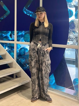 「NOT4NERD（ノットフォーナード）のアイテム」を使った、ぬんさん（レディース・169cm）の秋コーディネート