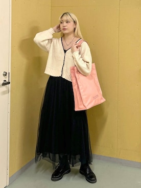 ぬんさん(レディース・169cm)の春コーディネート