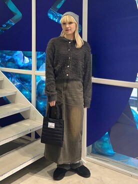 「ALAND（エーランド）のアイテム」を使った、ぬんさん（レディース・169cm）の秋コーディネート