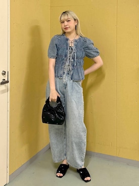 ぬんさん（レディース・169cm）の夏コーディネート