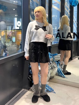 「PLACE STUDIO（プレイススタジオ）のアイテム」を使った、ぬんさん（レディース・169cm）の秋コーディネート