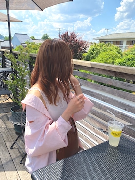 「ナイスクラップのコーデ」｜hana【骨格ナチュラル/イエベ春】さん（レディース・154cm）の夏コーディネート