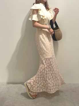 hana【骨格ナチュラル/イエベ春】さん（レディース・154cm）の春コーディネート