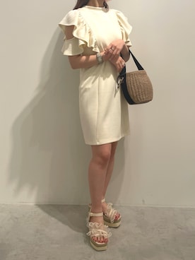 「ナイスクラップのコーデ」｜hana【骨格ナチュラル/イエベ春】さん（レディース・154cm）の春コーディネート