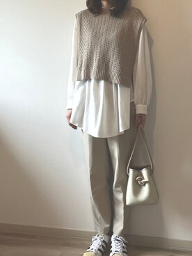 bibiさん（レディース・164cm）の春コーディネート