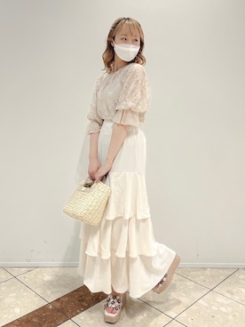 minaさん(レディース・162cm)の春コーディネート