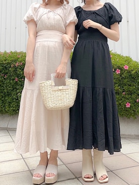 minaさん（レディース・160cm）の春コーディネート