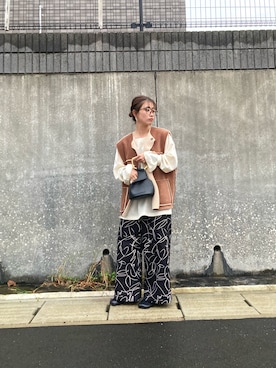 nanamiさん（レディース・152cm）の秋コーディネート