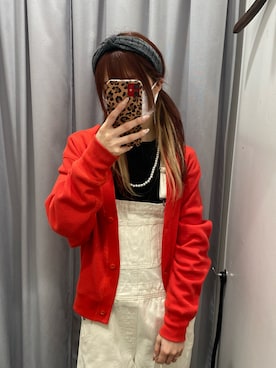 「Levi's（リーバイス）のアイテム（サロペット/オーバーオール）」を使った、yUiさん（レディース・158cm）の春コーディネート