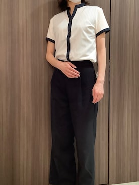 TOKYO SHIRTS 五反田東急スクエア店さん（レディース・161cm）の春コーディネート