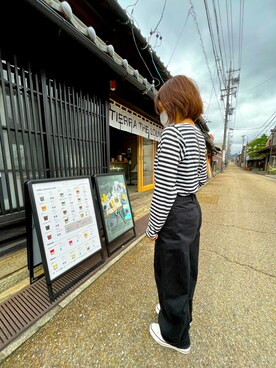 「伊賀市」｜oharuさん（レディース・155cm）の春コーディネート