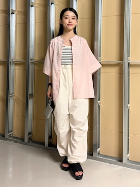 saho(低身長コーデ)さん(レディース・150cm)の春コーディネート