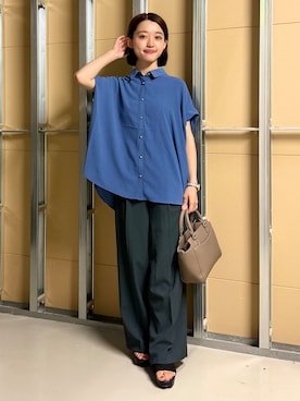 saho(低身長コーデ)さん(レディース・150cm)の夏コーディネート