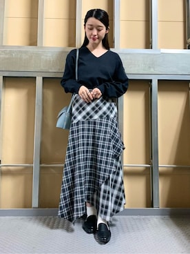 saho(低身長コーデ)さん(レディース・150cm)の春コーディネート