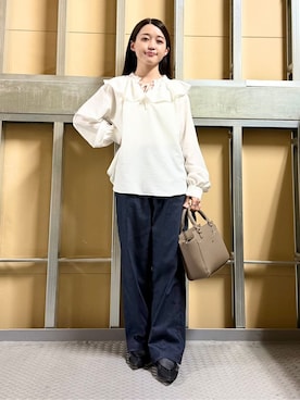 saho(低身長コーデ)さん（レディース・150cm）の春コーディネート