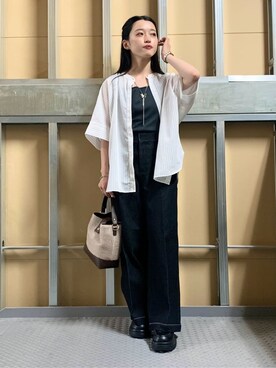saho(低身長コーデ)さん(レディース・150cm)の夏コーディネート