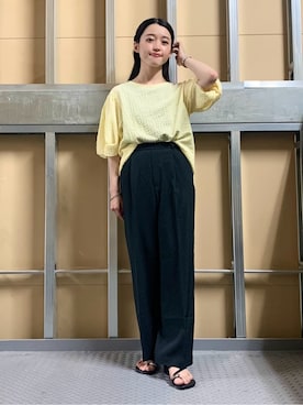 saho(低身長コーデ)さん(レディース・150cm)の夏コーディネート