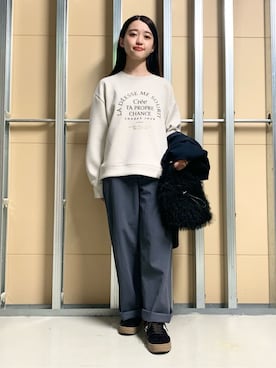 saho(低身長コーデ)さん（レディース・150cm）の秋コーディネート