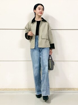 saho(低身長コーデ)さん（レディース・150cm）の秋コーディネート