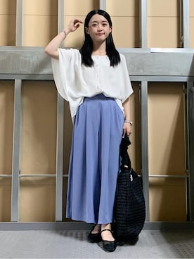 saho(低身長コーデ)さん(レディース・150cm)の夏コーディネート
