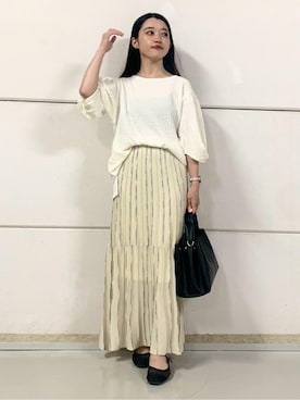 saho(低身長コーデ)さん(レディース・150cm)の夏コーディネート