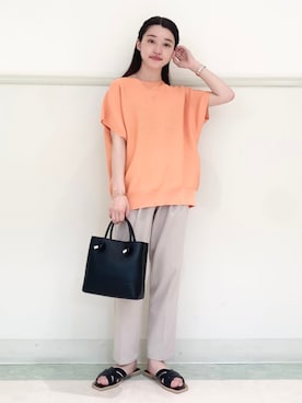 saho(低身長コーデ)さん(レディース・150cm)の春コーディネート