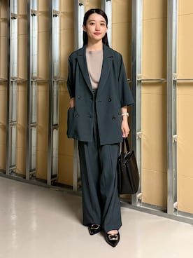 saho(低身長コーデ)さん(レディース・150cm)の春コーディネート