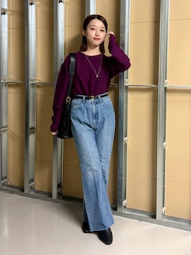 saho(低身長コーデ)さん(レディース・150cm)の秋コーディネート