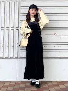 saho(低身長コーデ)さん(レディース・150cm)の秋コーディネート