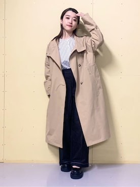 saho(低身長コーデ)さん(レディース・150cm)の冬コーディネート