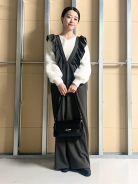 saho(低身長コーデ)さん(レディース・150cm)の秋コーディネート