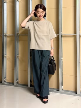 saho(低身長コーデ)さん(レディース・150cm)の夏コーディネート
