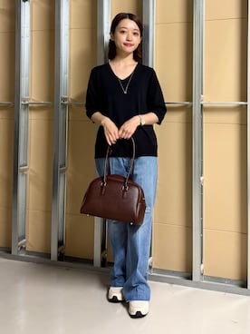 saho(低身長コーデ)さん(レディース・150cm)の秋コーディネート