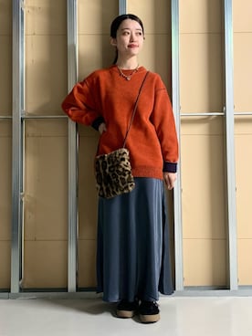 saho(低身長コーデ)さん(レディース・150cm)の冬コーディネート